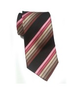 BCBG Men Dress Silk Tie 60&quot; Long 3.5&quot; wide Stripes  - $29.05