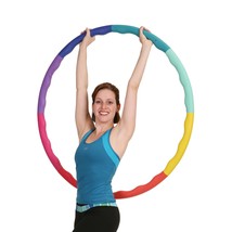 JKSHMYT Weighted Hula Circle Hoops for Adults Weight Loss, Infinity Hoop  Fit Plus Size 47 Inch, 24 Detachable Links, Exercise Hoola Hoop Suitable  for