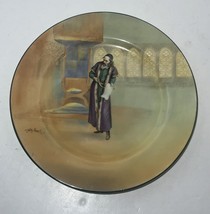 Vintage Royal Doulton Shakespeare E7267 Shylock 10 1/2" Plate - $8.15