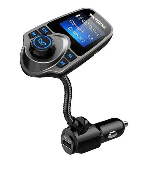 Rexing FM3 FM Transmitter Car Charger w/Bluetooth 5.0