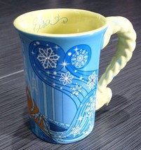 Disney Parks FROZEN Elsa Signature Deluxe Ceramic Coffee Hot Cocoa Cup Mug NEW - $39.99