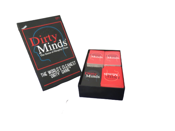 Dirty Minds The Game Of Naughty Clues TDC Games Card Game Ages 17+ 2018 Complete - $8.91