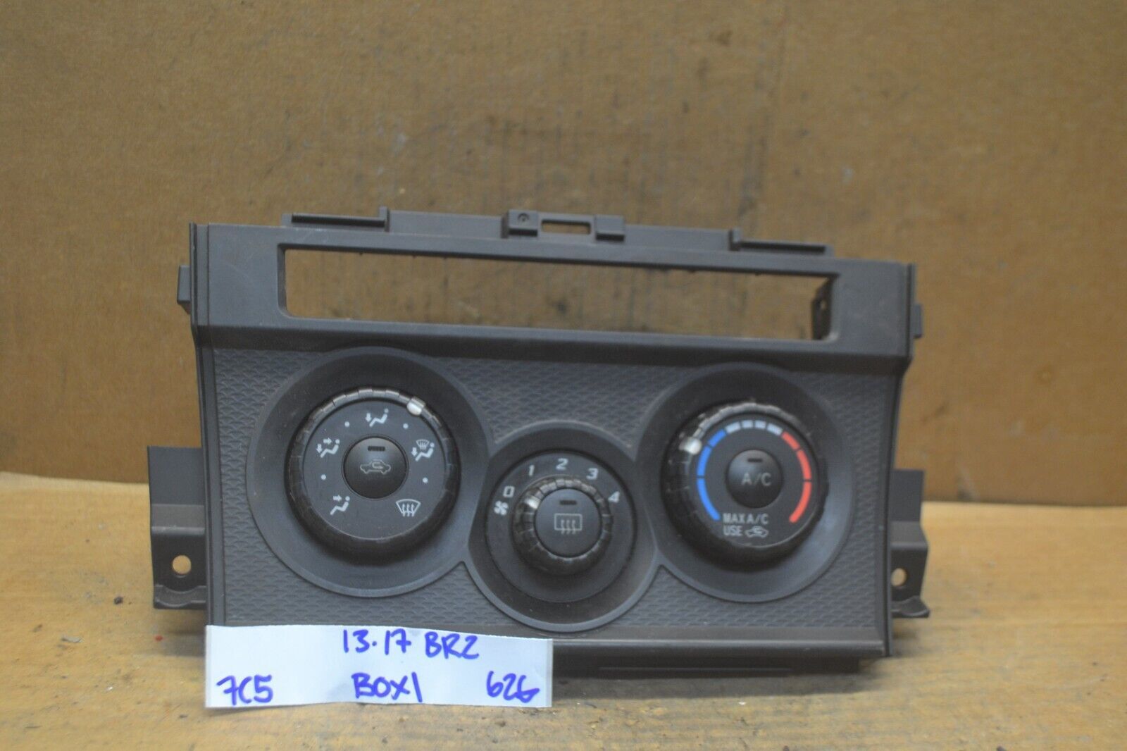 2013 Scion FRS Temperature AC Climate 5590375F604 Control 6267C5 Bx 1