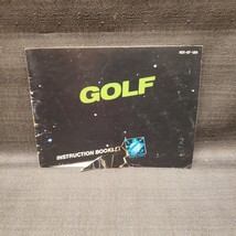 Nintendo NES Golf Instructions Manual Only !!! - $8.91