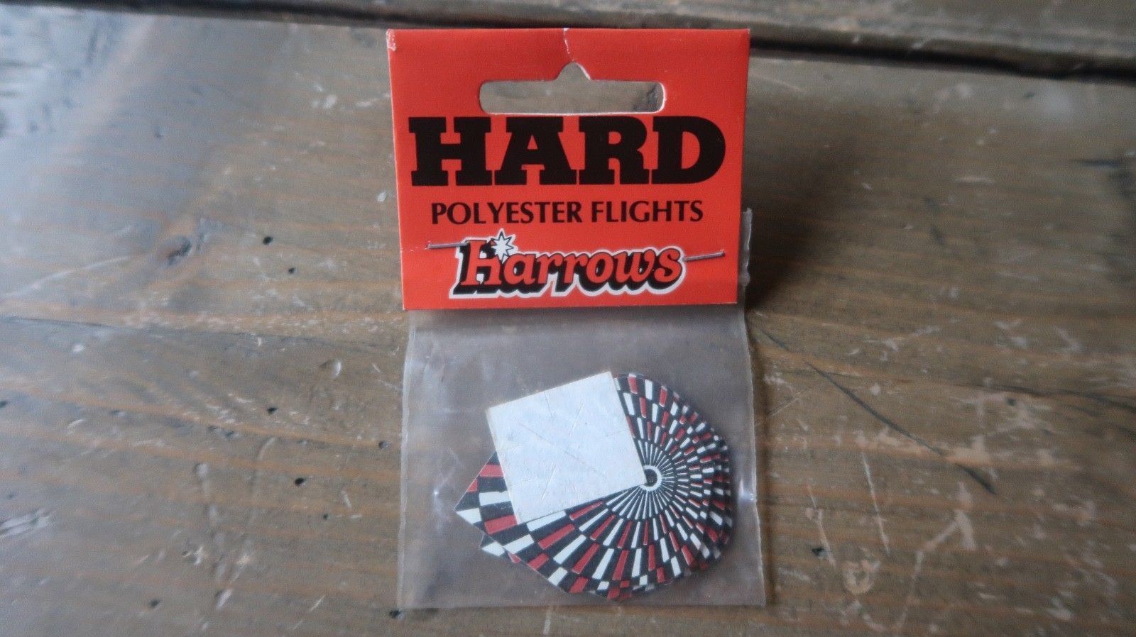 3 NEW Vintage Dart Flights HARROWS DartsSteel Tips