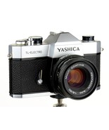 STuDENTS: Yashica TL-Electro 35mm SLR w M42 50mm f/1.8 MC Auto Prime Len... - $89.00