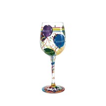 Lolita Wine Glass Aged Perfection 15 oz 9" High Gift Boxed Collectible Balloons  image 1
