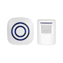 Wireless Doorbell Pir Motion Sensor Driveway Chime Alarm Home Security A... - $27.99