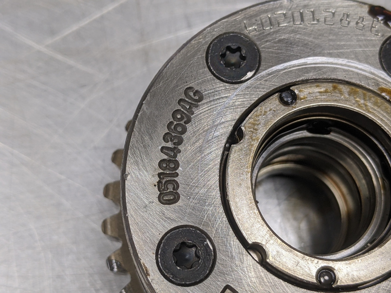 Exhaust Camshaft Timing Gear From 2017 Dodge Charger 3.6 Sprockets