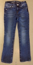 Justice Girls Size 10S Skinny Simply Low Blue Jeans - $8.86