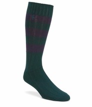 POLO Ralph Lauren Rugby Ribbed Crew Socks Pine / Navy Blue (Size 10-13 U... - $43.94