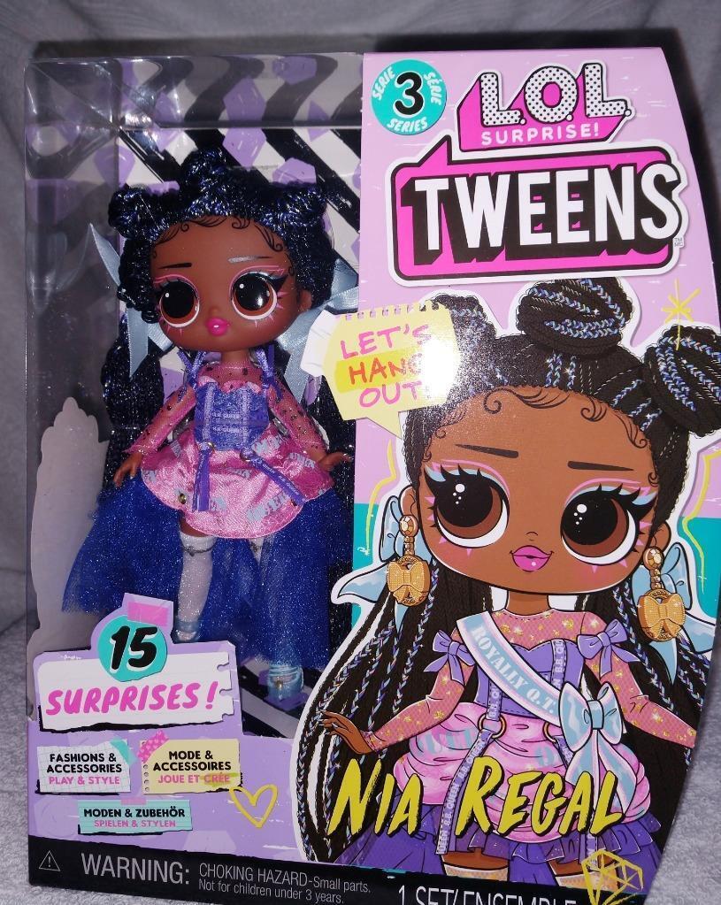 LOL Surprise Tweens Nia Regal Fashion Doll Series 3 New - Dolls & Doll ...