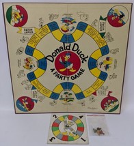 Vintage 1938 Walt Disney DONALD DUCK Party Board Game, Parker Brothers (... - $60.00