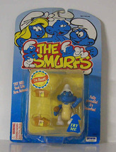 Handy Smurf Poseable Real Life Arm Action 1996 NIP A4 - $8.00