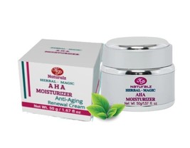 Herbal Magic AHA Moisturizer Anti Aging Renewal Face Cream 50g - $12.82
