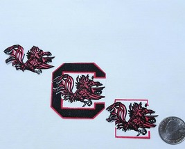 South Carolina GAMECOCKS, Fabric, Iron On Appliques, 2 Sets to Pick From, VTG - $6.00
