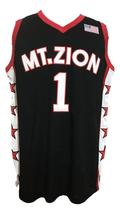 Tracy McGrady #1 Mount Zion Basketball Jersey Sewn Black Any Size image 4