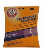 2 Hoover Z Vacuum Bags Odor Baking Soda Eliminating New Boxed - $9.49