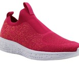 Avia Women&#39;s Slip On Sneaker Shoes Size 9 Bright Pink W Orange Memory Fo... - $22.24