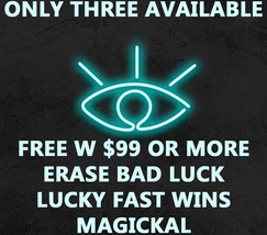  Free W $99 Or More Eliminate Bad Luck Draw In Lucky Fast Wins Ring Magick - $0.00