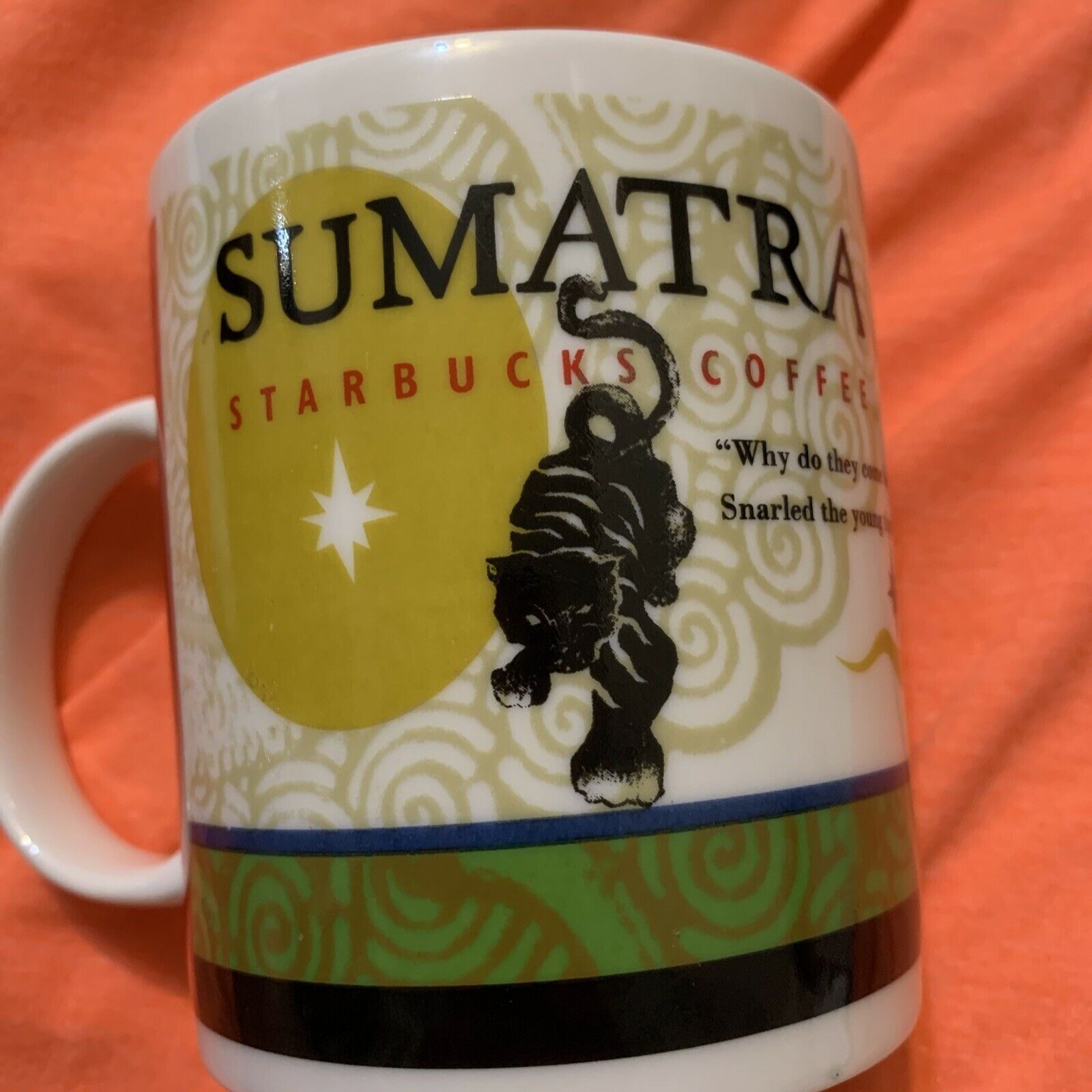 Sumatra 16 Oz Travel Mug, Insulated Travel Coffee Mug