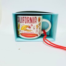 Starbucks California Coffee Mug Christmas Ornament Been There Collection... - $33.66
