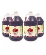 4 Packs Sno Kone Syrup, Cherry (1gal / pk) - $120.00