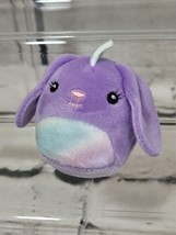 Squishmallows Squishville Gelina Bunnycorn Mini 2” Plush Stuffed Purple Bunny - $9.89