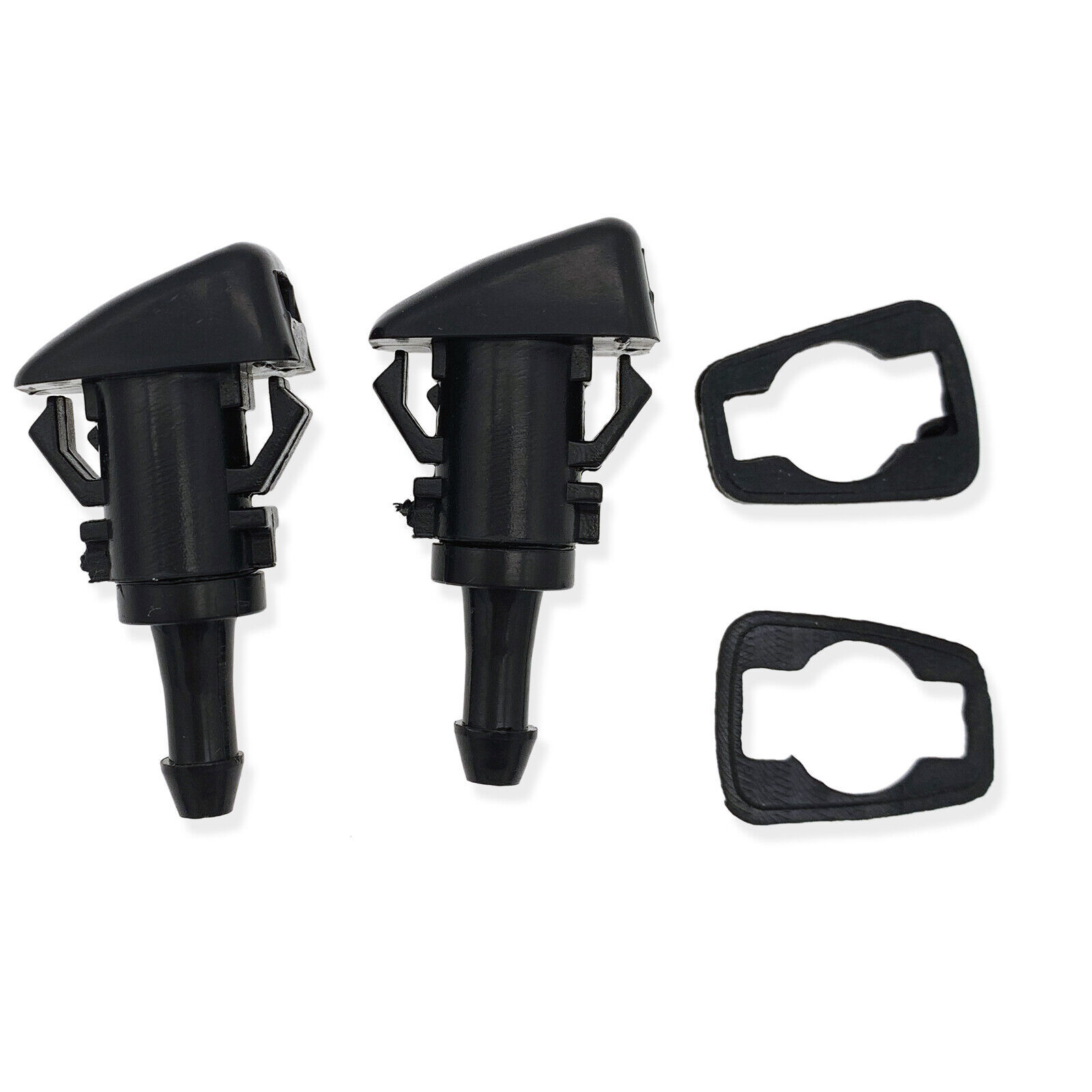 2 Windshield Washer Fluid Spray Jet Nozzle Kit Front Fit For Ford