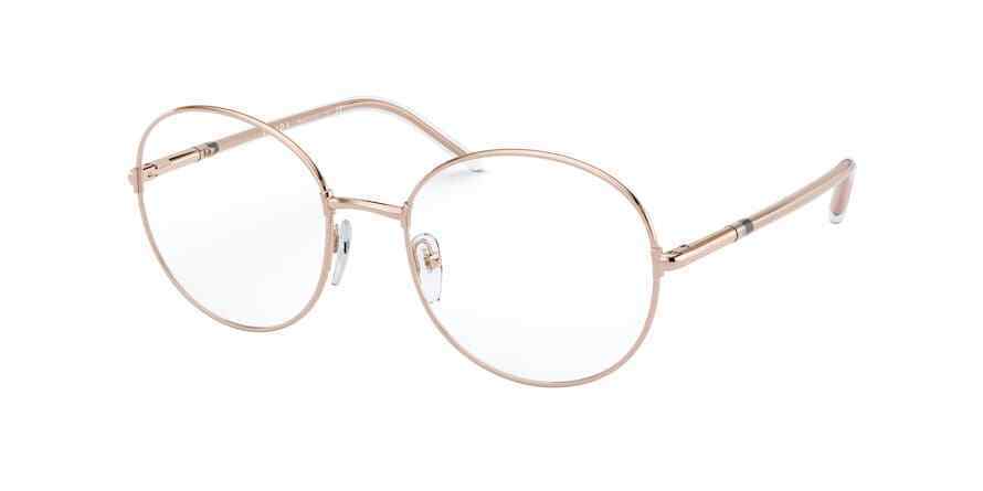 BRAND NEW PRADA VPR 55W SVF-1O1 PINK GOLD METAL AUTHENTIC EYEGLASSES FRAME  53-19