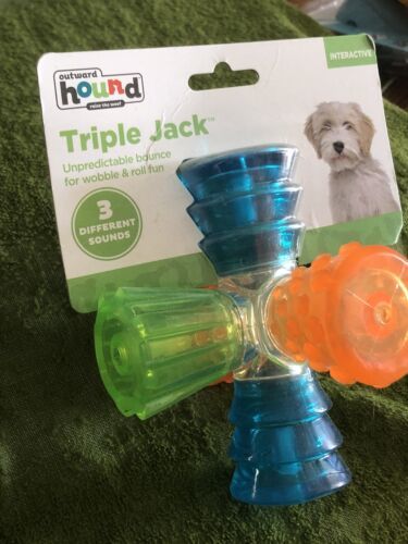 Outward Hound Triple Jack Dog Toy