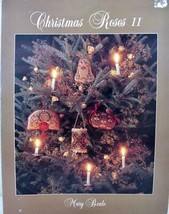 Mary Beale CHRISTMAS ROSES II 4 Cross Stitch Charts/Leaflet Xmas OOP Nee... - $9.99