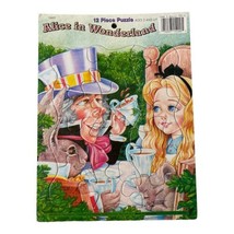 Alice in Wonderland Mad Hatter Tea Party Childrens 12 Piece Frame Tray P... - $7.00