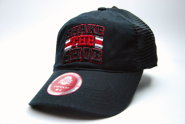 Ohio State University Stretch Fit Black Cap Medium Large Hat Shake the Shoe  - $18.99