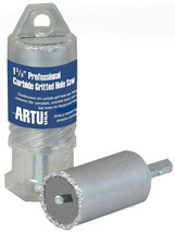 1-3/8" Tungsten Carbide Gritted Hole Saw, Item # 02938 by ARTU USA - Brand New - $39.95