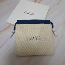 Christian Dior Beauty Netz Zugschnur Beutel Neuheit Kosmetiktasche Gift 20cm x - $65.89