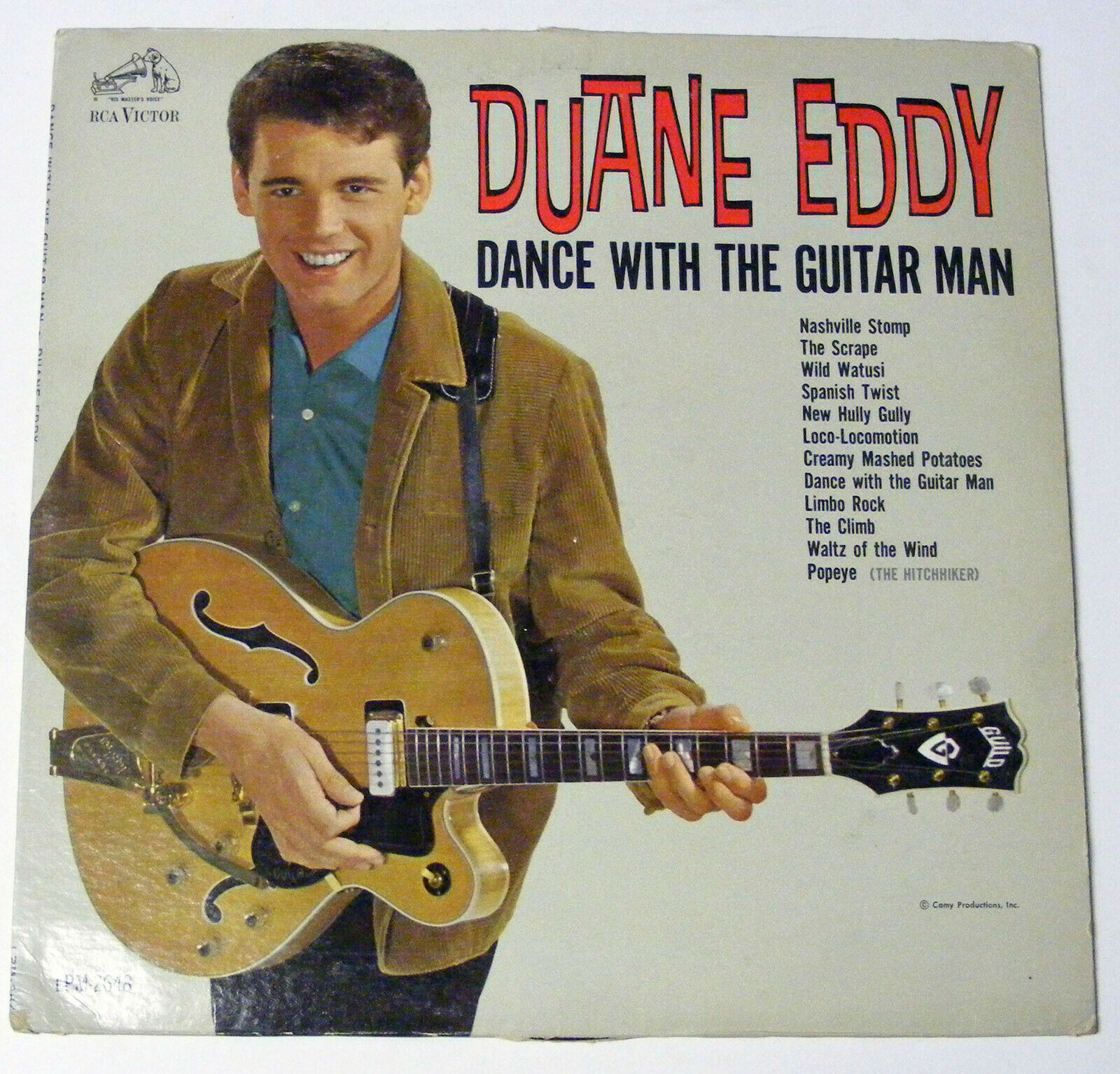 Duane Eddy DANCE WITH THE GUITAR MAN ~ 1962 RCA LPM/LSP-2648 - Vinyl ...