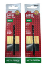 Ace 9/64" Metal/Wood  Drill Bit 2000107 Pack of 2 - $9.89
