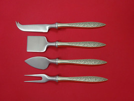 Spanish Lace by Wallace Sterling Silver Cheese Serving Set 4 Piece HHWS  Custom - $257.50