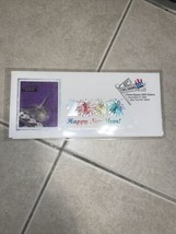 USPS Official Commemorative Cachet 2000 Times Sq Station New Year Hologram Stamp - $1.99