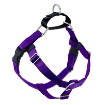 2Hounds Freedom No Pull Dog Harness Large Purple Training Lead NEW Made in USA image 1