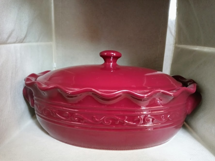 Pioneer Woman Clear Glass 2qt. Casserole Baking Dish 8 x 8 x 2.5 with Lid