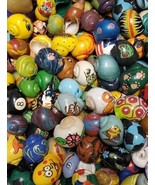 3 RANDOM Painted Hermit Crab Shell Large Turbo Novelty Aprox 1 ¼&quot; Opening - $7.95