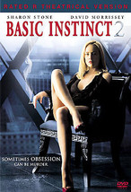 Basic Instinct 2 DVD Unrated Extended Cut Sharon Stone David Morrisey - $4.46