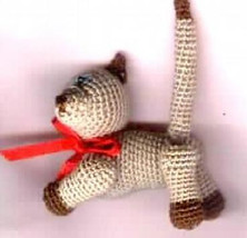 PERCY Mini Thread Crochet CaT Pattern by Edith Molina - Amigurumi PDF Do... - $6.99