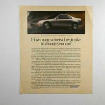 1992 Honda Prelude SI Car Full Page Print Ad 9 7/8&quot; x 12&quot; - $4.50