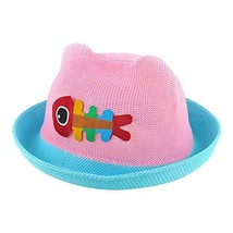 Straw Hat Summer Sun Hat Baby Boys And Girls Summer Hat Visor Baby Hat