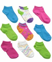 Girls Low Cut Socks Colorful Pattern Solid Cotton Sport Ankle Variety 9 ... - $14.99