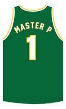 Master P #1 No Limit Basketball Jersey Sewn Green Any Size image 2