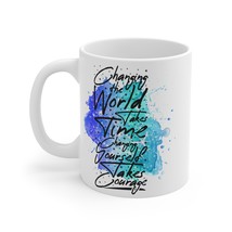 Coffee Tea Mug, Positivity Daily Affirmation Mug Motivational Mug Gift Idea - $24.00